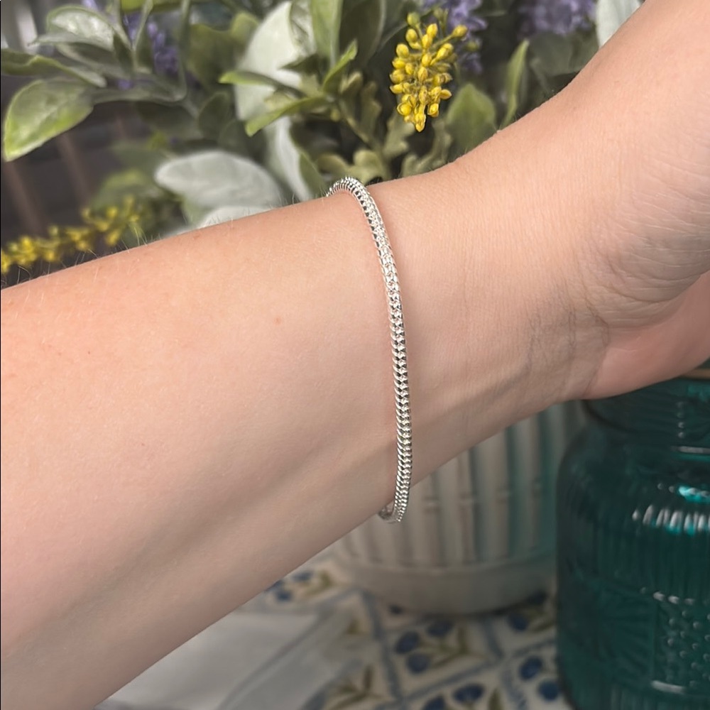 💝 Sterling Silver Bracelet Perfect for Charms